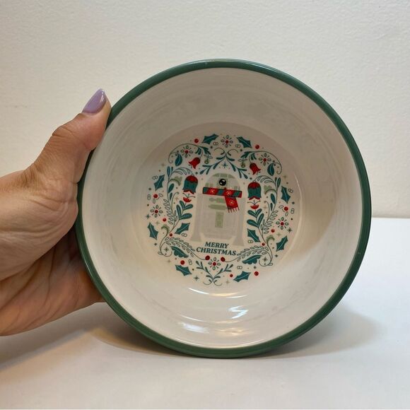 NEW Star Wars Darth Vader Merry Christmas Dog Pet Food Bowl 6” - Picture 6 of 10